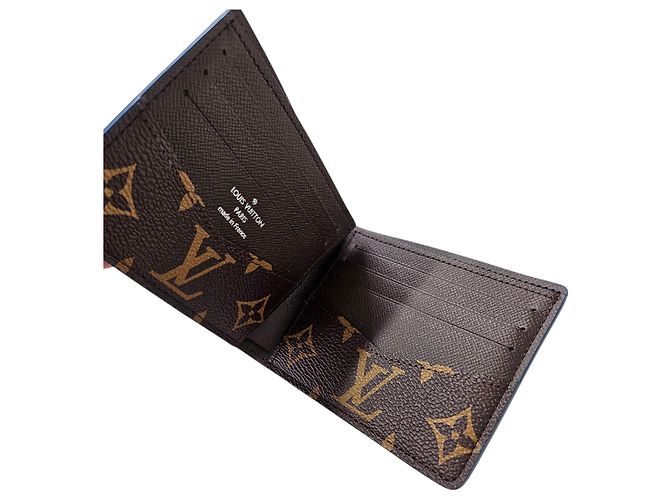 Louis Vuitton Monogram Atlantic Blue Slender Wallet - view 7