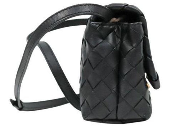 Bottega Veneta Borsa a tracolla Mini Intrecciato nera Nero - vista 2