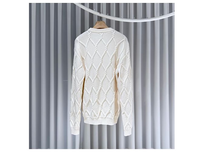Louis Vuitton Embellished Cable Wool Blend Knit XL Multiple colors - view 4