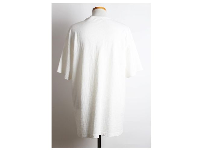 Dior T-shirt con logo ricamato Bianco - vista 2