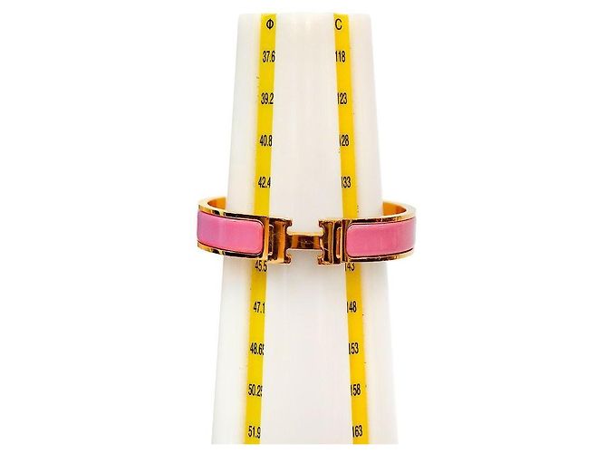 Hermès Pulsera Click Rosa - vista 6