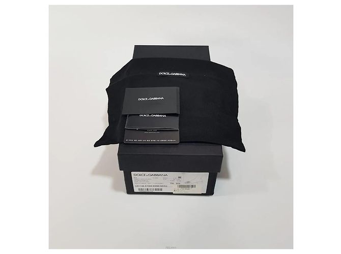 Dolce & Gabbana Sandali Millennial Logo Nero - vista 10