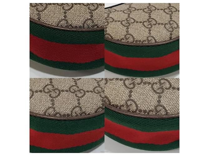 Gucci Borsa hobo mini Ophidia Marrone - vista 7