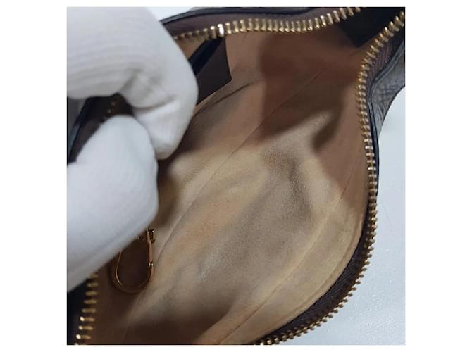Gucci Borsa hobo mini Ophidia Marrone - vista 8