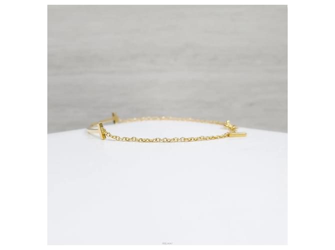 Tiffany & Co Bracciale Smile Small Oro Giallo - vista 2