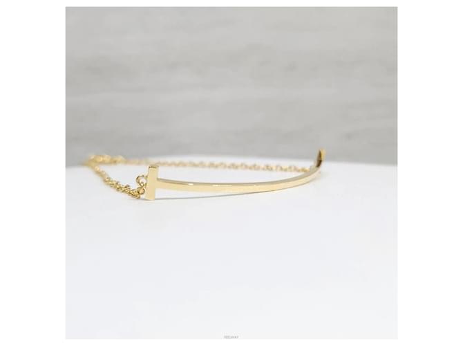 Tiffany & Co Bracciale Smile Small Oro Giallo - vista 4