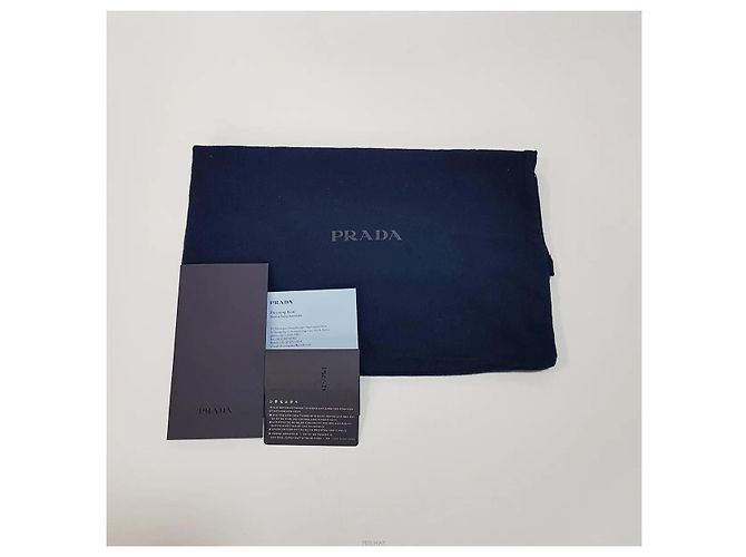 Prada Borsa a tracolla porta cellulare in Re-Nylon Marrone - vista 10