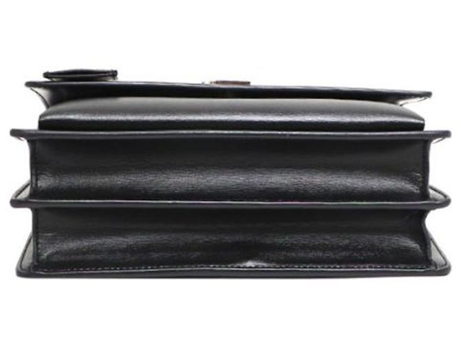 Saint Laurent Borsa a tracolla e crossbody Sunset Silver Chain Medium Nero - vista 22