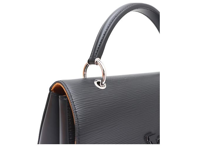 Louis Vuitton Borsa Tote e Borsa a Tracolla Epi Green MM Nero - vista 15