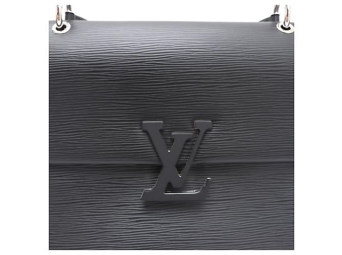 Louis Vuitton Borsa Tote e Borsa a Tracolla Epi Green MM Nero - vista 16