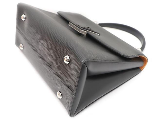 Louis Vuitton Borsa Tote e Borsa a Tracolla Epi Green MM Nero - vista 18