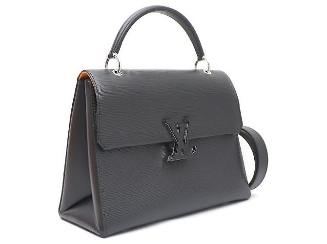 Louis Vuitton Borsa Tote e Borsa a Tracolla Epi Green MM Nero - vista 2