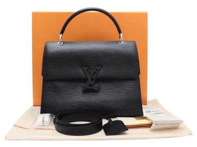 Louis Vuitton Borsa Tote e Borsa a Tracolla Epi Green MM Nero - vista 20