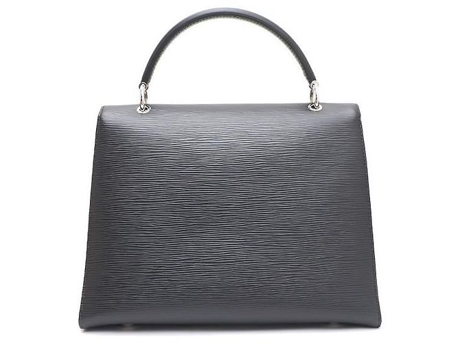 Louis Vuitton Borsa Tote e Borsa a Tracolla Epi Green MM Nero - vista 3