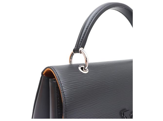 Louis Vuitton Borsa Tote e Borsa a Tracolla Epi Green MM Nero - vista 5