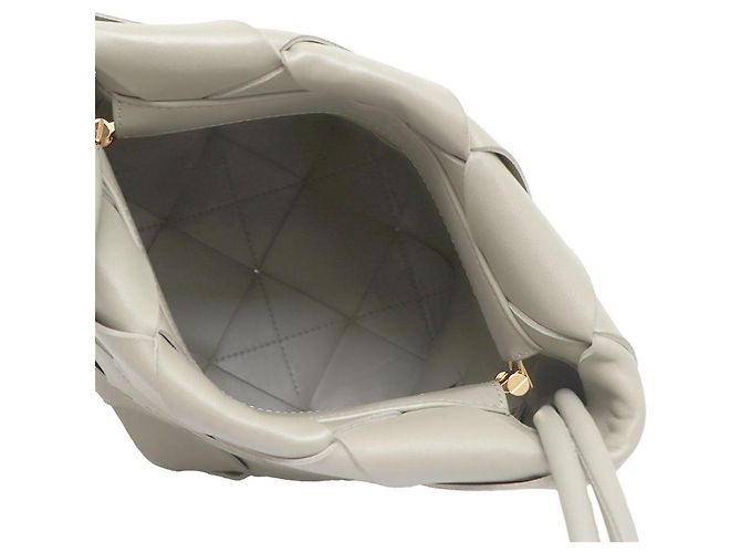 Bottega Veneta Borsa a tracolla piccola Intrecciato Cassette Verde - vista 11