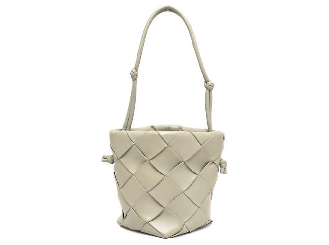 Bottega Veneta Borsa a tracolla piccola Intrecciato Cassette Verde - vista 16