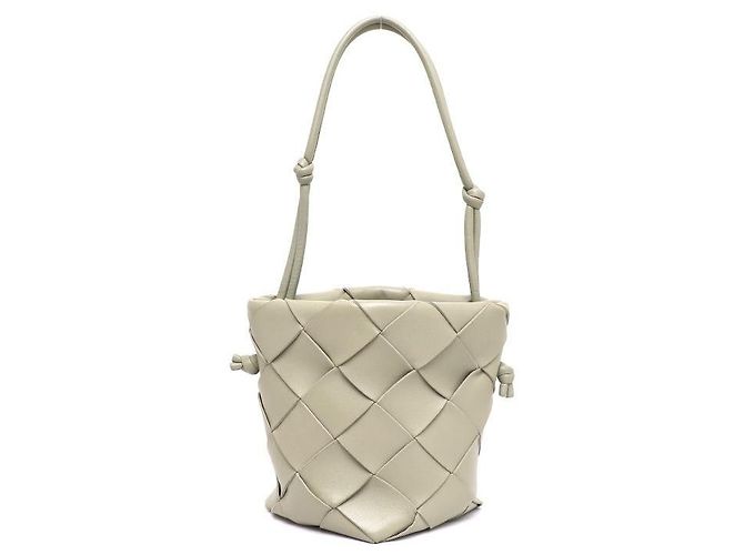 Bottega Veneta Borsa a tracolla piccola Intrecciato Cassette Verde - vista 4