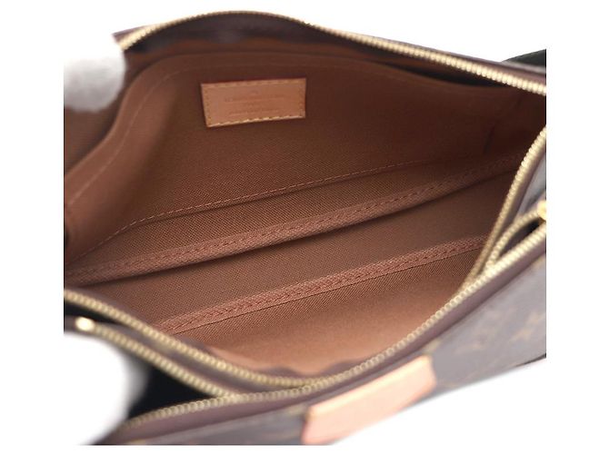 Louis Vuitton Bolso de hombro y bolso bandolera Monogram Multi Pochette Accessories Castaño - vista 17