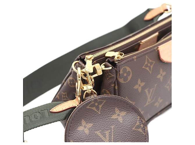Louis Vuitton Bolso de hombro y bolso bandolera Monogram Multi Pochette Accessories Castaño - vista 4