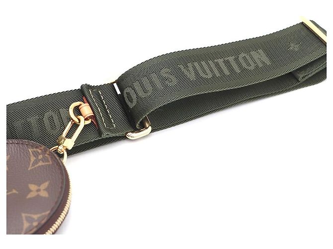 Louis Vuitton Bolso de hombro y bolso bandolera Monogram Multi Pochette Accessories Castaño - vista 9