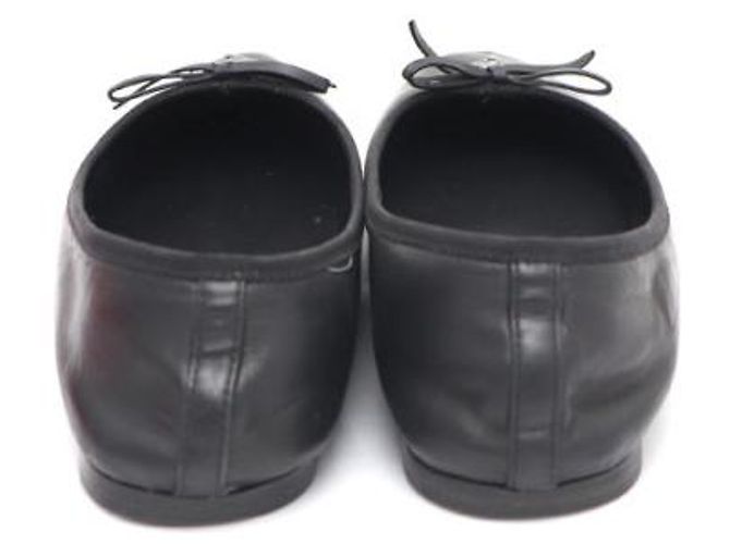 Prada Ballerine con logo Triangle Nero - vista 11