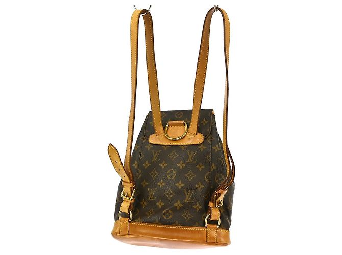 Louis Vuitton Montsouris Monogram MM Marrone - vista 2