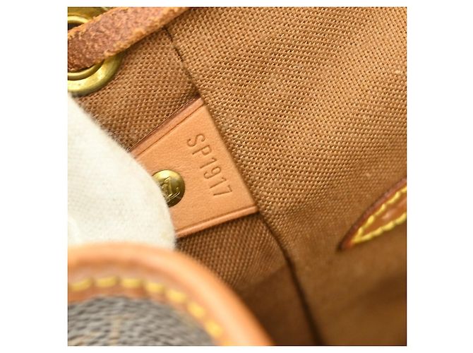Louis Vuitton Montsouris Monogram MM Marrone - vista 5