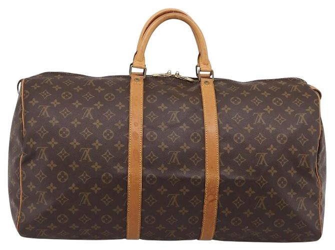 Louis Vuitton Keepall Monogram 55 Marrone - vista 2