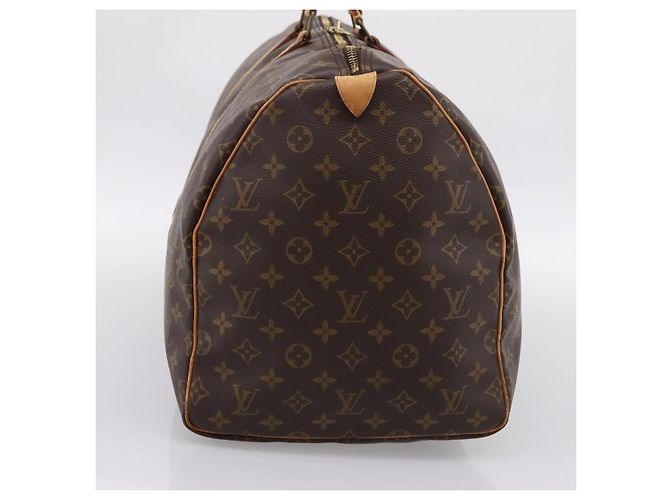 Louis Vuitton Keepall Monogram 55 Marrone - vista 4