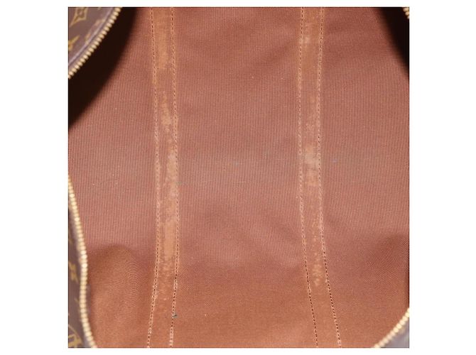 Louis Vuitton Keepall Monogram 55 Marrone - vista 5