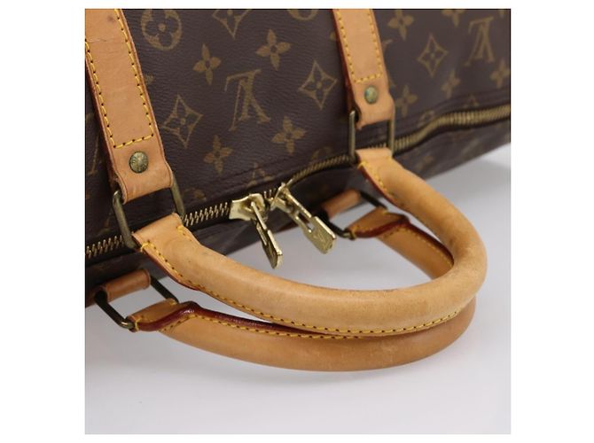 Louis Vuitton Keepall Monogram 55 Marrone - vista 7