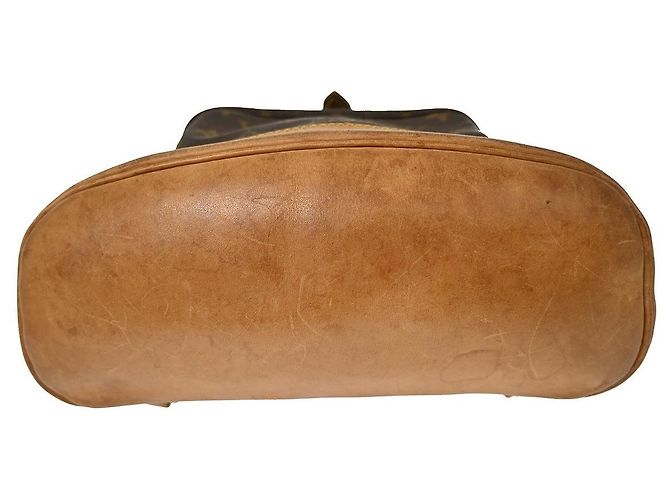 Louis Vuitton Montsouris Monogram MM Marrone - vista 7