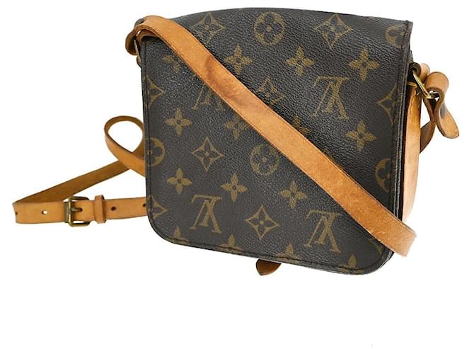 Louis Vuitton Cartouchiere Monogram PM Marrone - vista 2