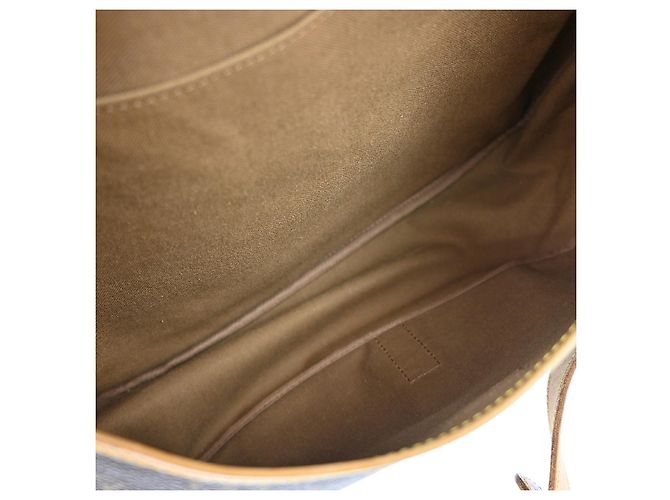 Louis Vuitton Saumur Monogram 35 Marrone - vista 3