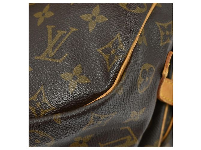 Louis Vuitton Saumur Monogram 35 Marrone - vista 7
