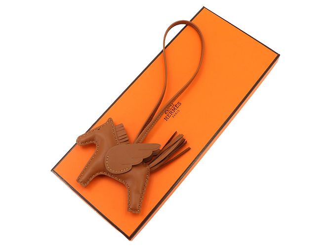 Hermès Hermes Rodeo Pegasus PM Handbag Charm Marrone - vista 2