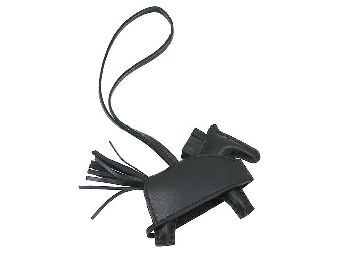 Hermès Hermes Rodeo Robeo Rock PM Handbag Charm Nero - vista 3