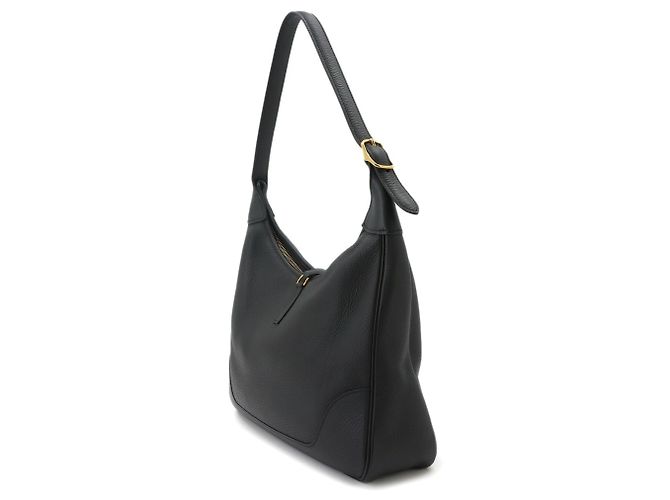 Hermès Borsa a tracolla Hermes Trim 31 Nero - vista 3