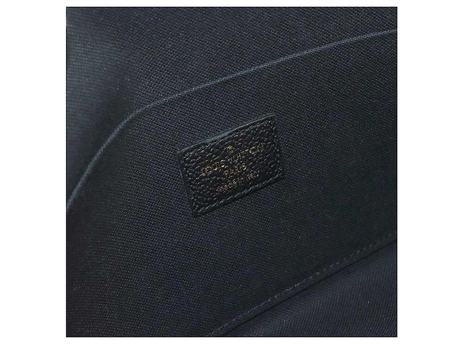 Louis Vuitton Monogram Empreinte Pochette Felicie Chain Wallet Nero - vista 8