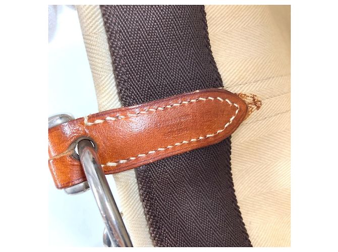 Hermès Sac de Pansage Bucket Bag Beige - vista 14