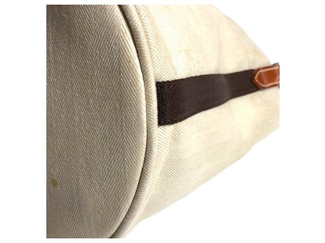 Hermès Sac de Pansage Bucket Bag Beige - vista 7
