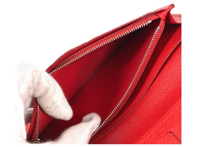 Louis Vuitton Epi Langbeutel Rot - Ansicht 8