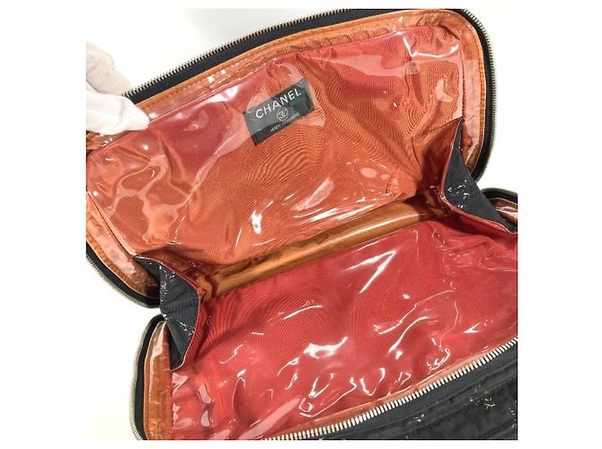 Borsa Pouch Chanel Old Travel Line Nero - vista 12
