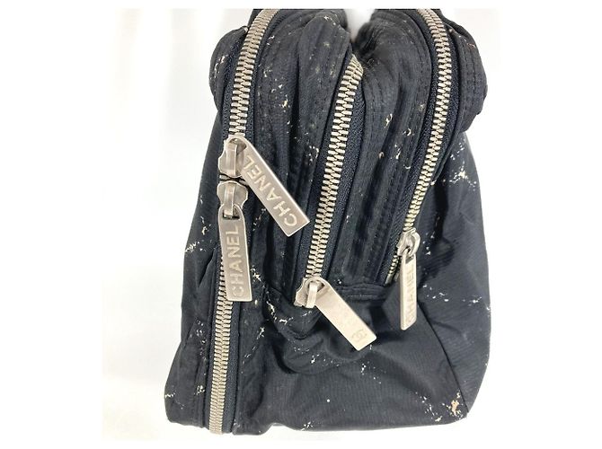 Borsa Pouch Chanel Old Travel Line Nero - vista 2