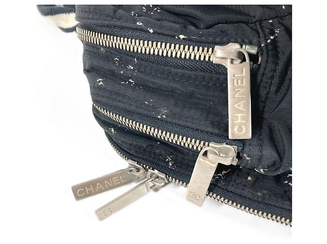 Borsa Pouch Chanel Old Travel Line Nero - vista 8