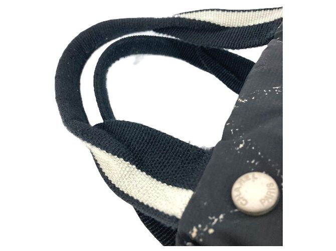 Borsa Pouch Chanel Old Travel Line Nero - vista 9