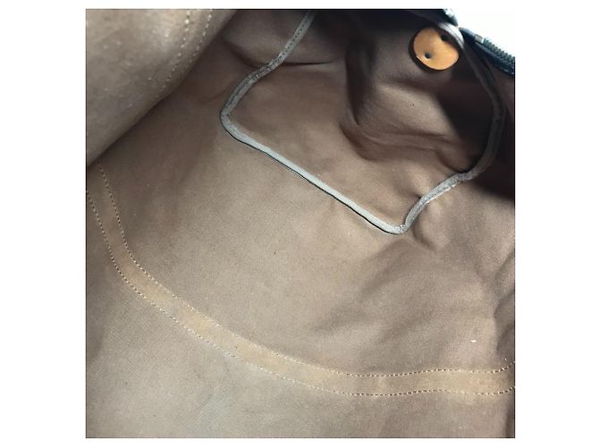 Borsa a mano Louis Vuitton Monogram Keepall 55 Marrone - vista 16