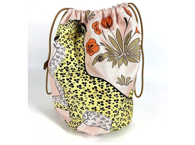 Hermès Hermes Multi Pouch Musardine Beuteltasche Pink - Ansicht 5