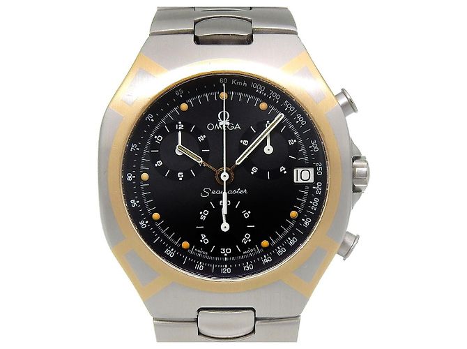 Omega Seamaster Polaris Day-Date Quartz Stainless Steel 39 - vista 2
